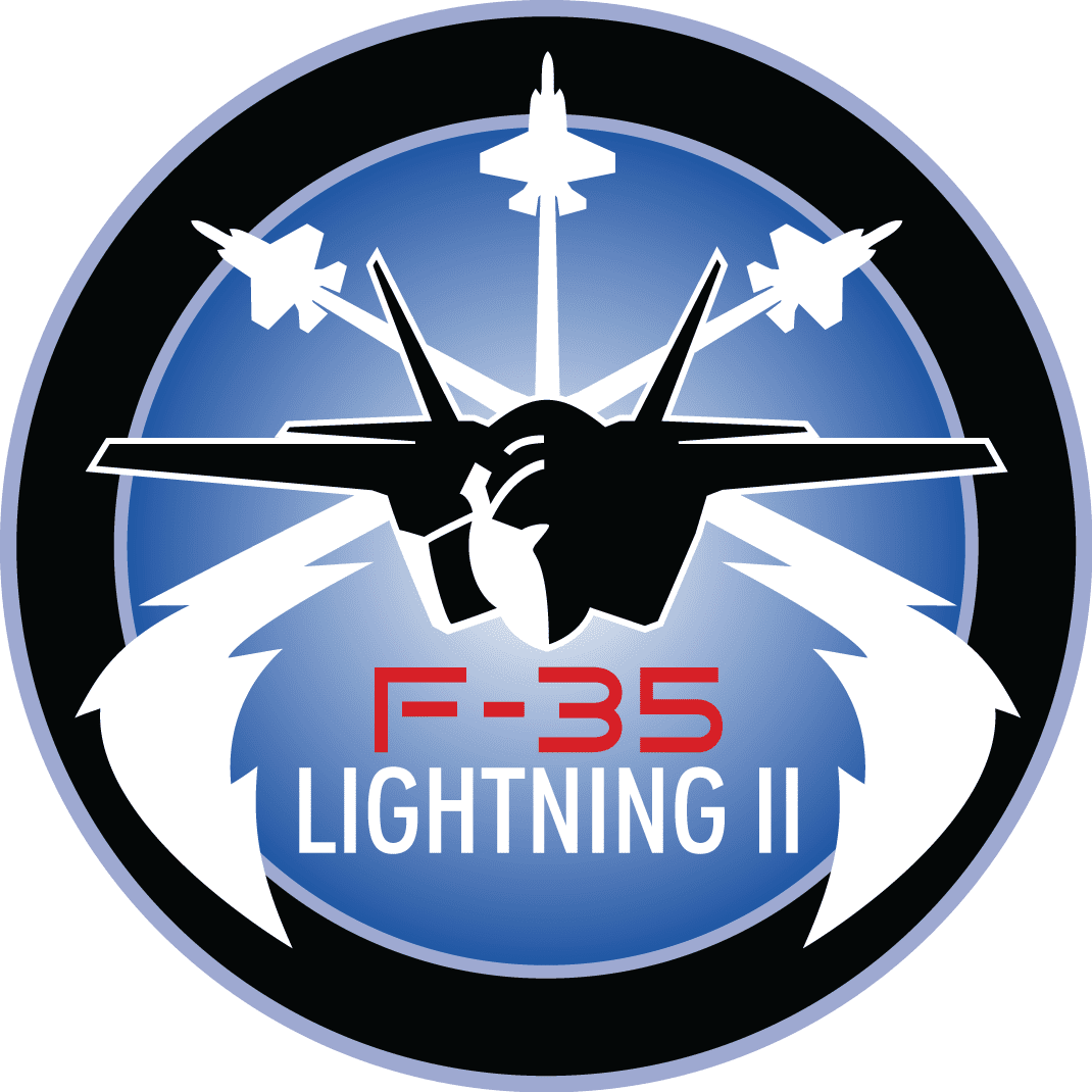 F-35 logo.