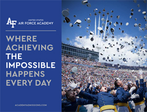 United States Air Force Academy brochure booklet.