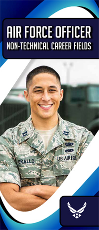 Air Force Officer Non-Technical Career Fields brochure.