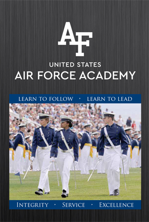 United States Air Force Academy brochure.