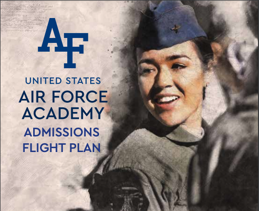United States Air Force Academy Admissions Flight Plan brochure.